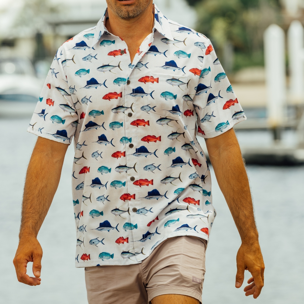 Bluewater - Gamefishing Button-Up - Image 1