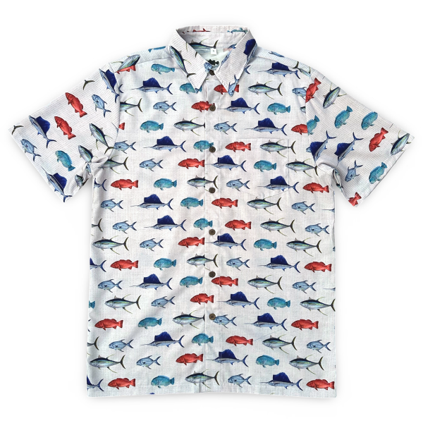 Bluewater - Gamefishing Button-Up