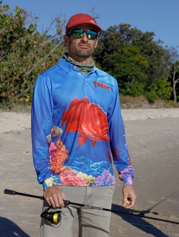 Coral Trout Fishing Shirt | UPF 50+ Sun Protection |