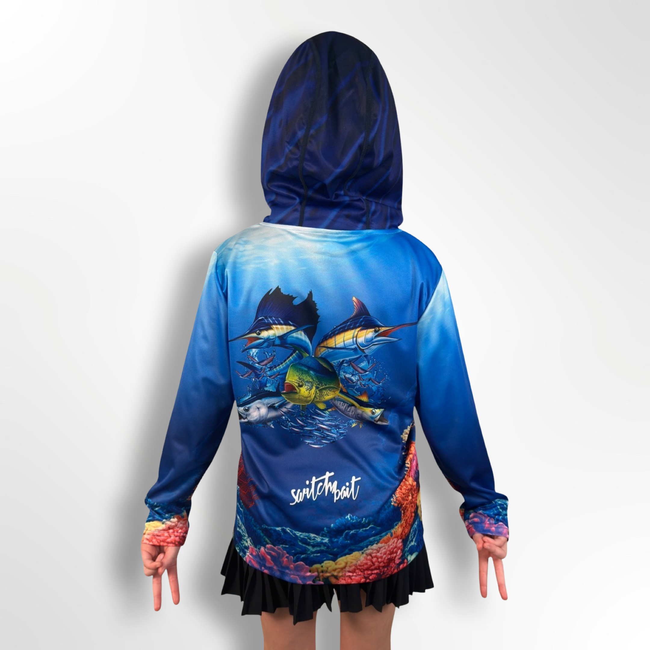 Kids Fishing Shirt | Reef design | UPF 50+ Sun Protection | - Image 2