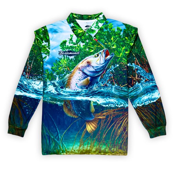 Barramundi Fishing Shirt | UPF 50+ Sun Protection | Recycled Fabric | Fisherman Apparel