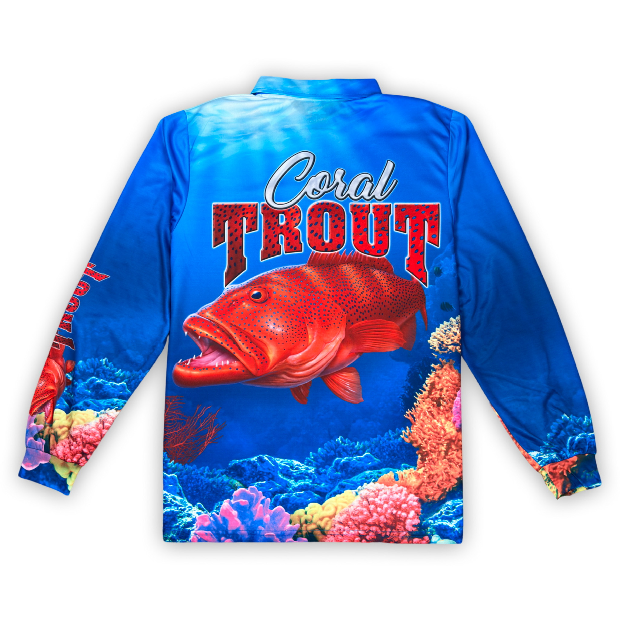 Coral Trout Fishing Shirt | UPF 50+ Sun Protection | - Image 1