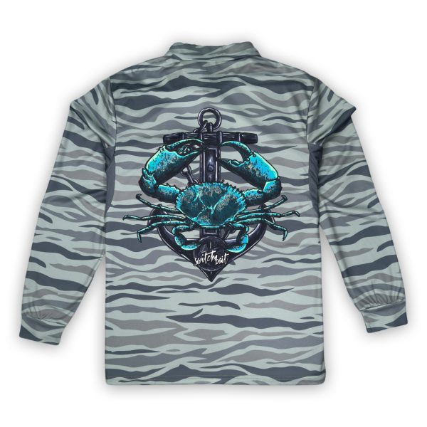 Mud Crab Fishing Shirt | UPF 50+ Sun Protection | Recycled Fabric