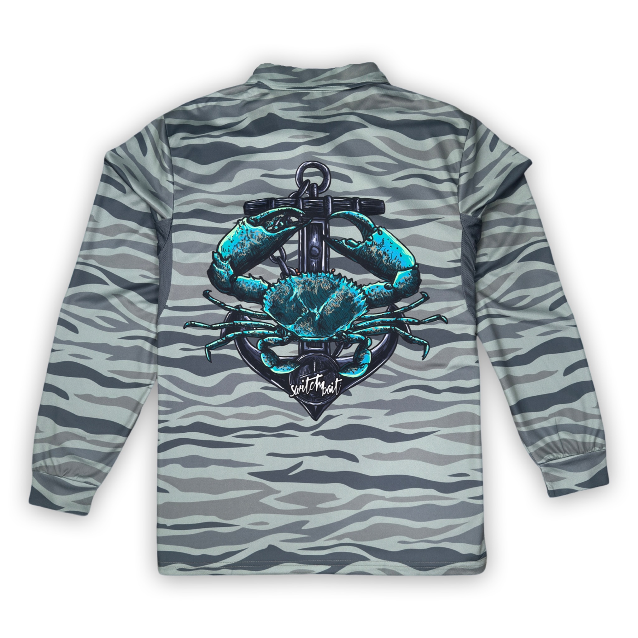 Mud Crab Fishing Shirt | UPF 50+ Sun Protection | Recycled Fabric - Image 9