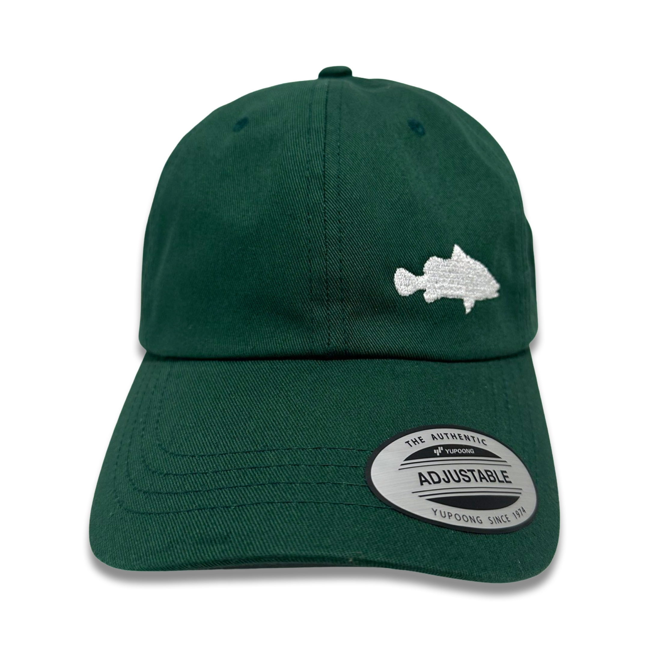 Minimalist Barramundi Low Profile Dad Hat | Black | Green | Navy - Image 3