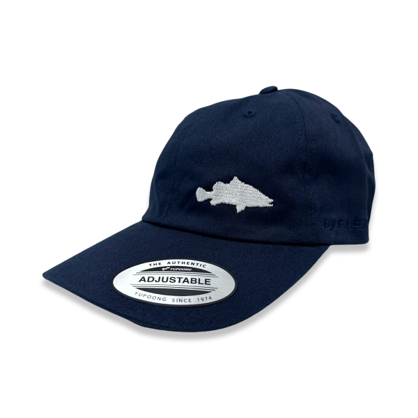 Minimalist Barramundi Low Profile Dad Hat | Black | Green | Navy