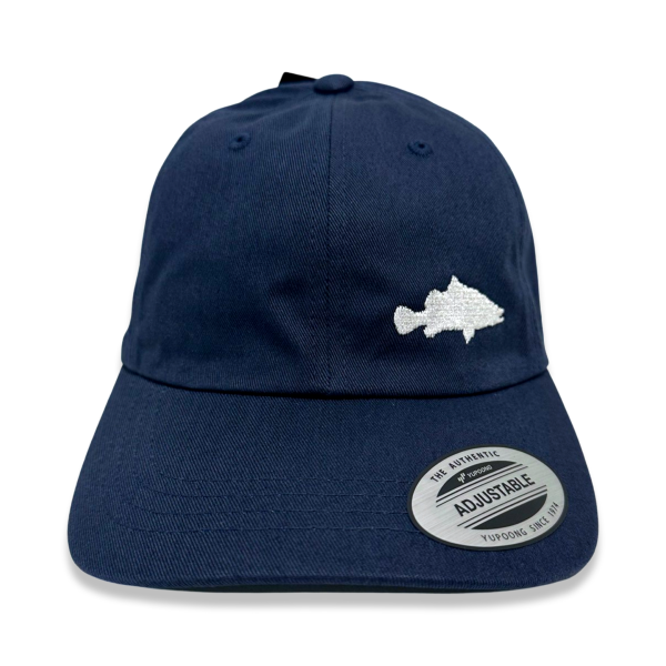 Minimalist Barramundi Low Profile Dad Hat | Black | Green | Navy