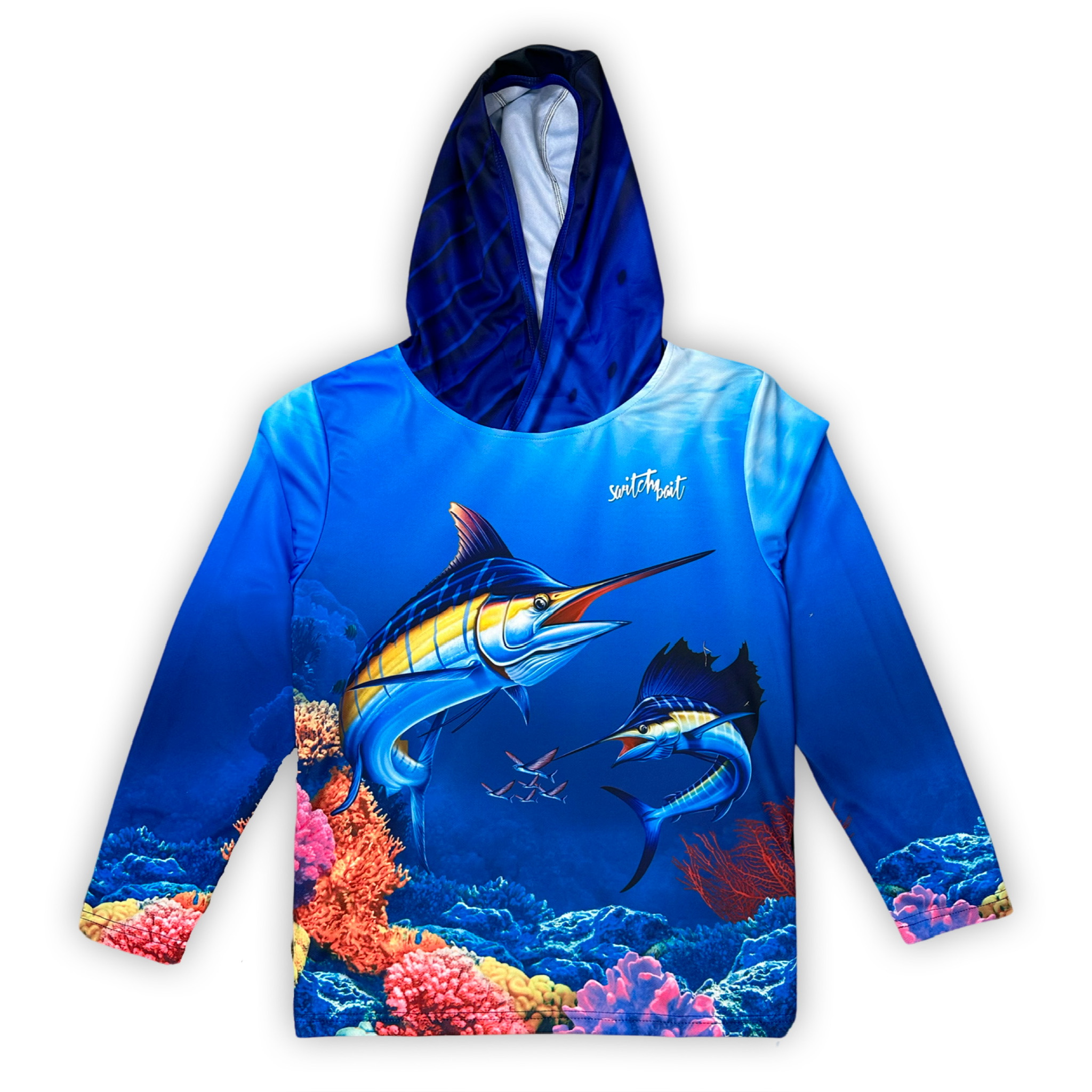 Kids Fishing Shirt | Reef design | UPF 50+ Sun Protection | - Image 3
