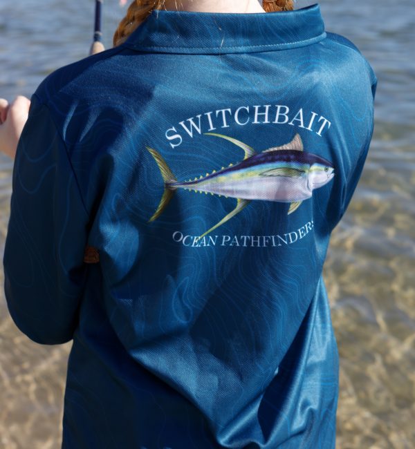 Kids Yellowfin Tuna Fishing Shirt | UPF 50+ Sun Protection