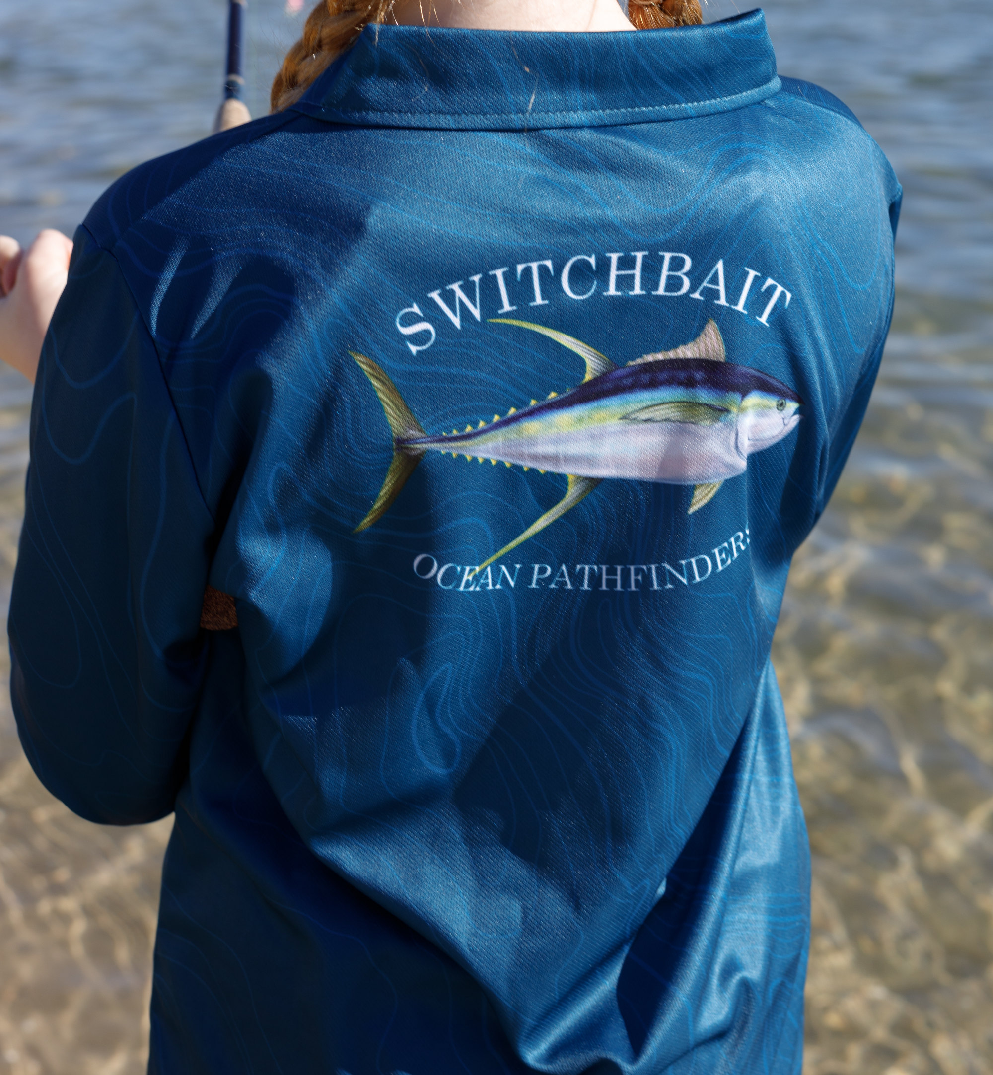 Kids Yellowfin Tuna Fishing Shirt | UPF 50+ Sun Protection - Image 1