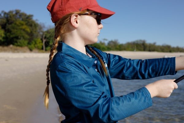 Kids Yellowfin Tuna Fishing Shirt | UPF 50+ Sun Protection