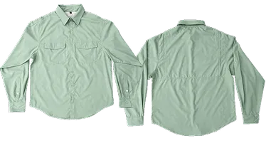 Mineral Custom Fishing Shirt Swatch Layout
