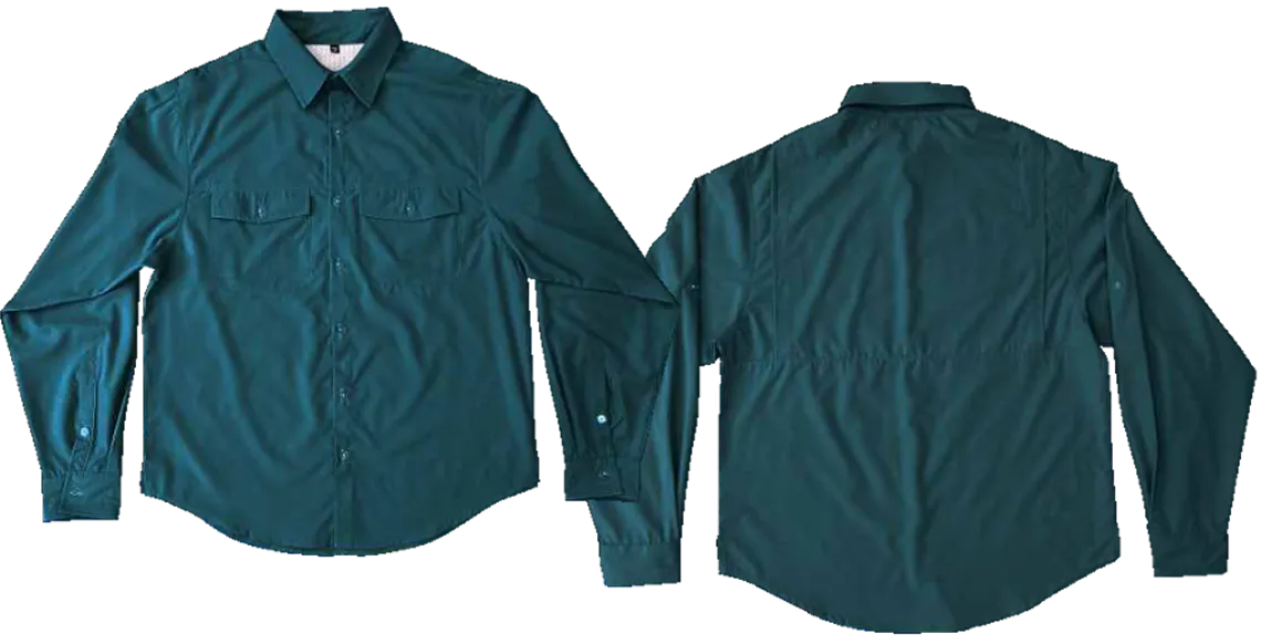 Atlantic Custom Fishing Shirt Swatch Layout